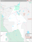 Lyon County, NV Digital Map Premium Style