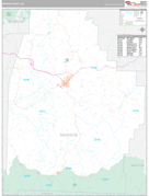 Madison County, AR Digital Map Premium Style