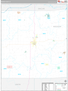 Madison County, IA Digital Map Premium Style