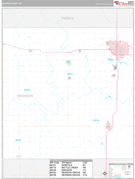 Madison County, NE Digital Map Premium Style