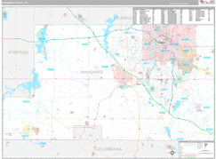 Mahoning County, OH Digital Map Premium Style