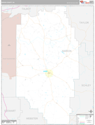 Marion County, GA Digital Map Premium Style