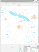 Marion County, IA Digital Map Premium Style