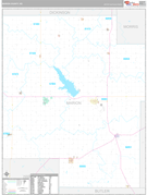 Marion County, KS Digital Map Premium Style
