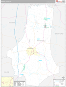 Marshall County, TN Digital Map Premium Style