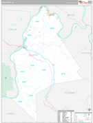 Mason County, WV Digital Map Premium Style