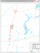 Mayes County, OK Digital Map Premium Style