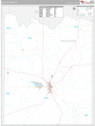 McCulloch County, TX Digital Map Premium Style