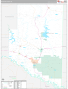McCurtain County, OK Digital Map Premium Style
