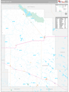 McHenry County, ND Digital Map Premium Style