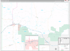 McKinley County, NM Digital Map Premium Style