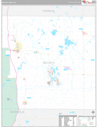 Mecosta County, MI Digital Map Premium Style