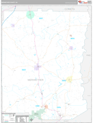 Meriwether County, GA Digital Map Premium Style