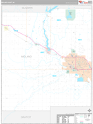 Midland County, MI Digital Map Premium Style