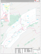 Mifflin County, PA Digital Map Premium Style