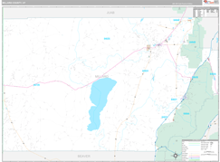 Millard County, UT Digital Map Premium Style