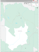 Mineral County, CO Digital Map Premium Style