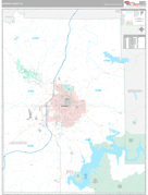 Monroe County, IN Digital Map Premium Style