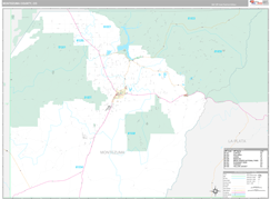 Montezuma County, CO Digital Map Premium Style