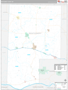 Montgomery County, MO Digital Map Premium Style