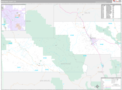 Montrose County, CO Digital Map Premium Style