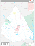 Morgan County, GA Digital Map Premium Style