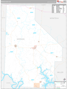 Morgan County, MO Digital Map Premium Style