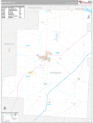 Morrow County, OH Digital Map Premium Style
