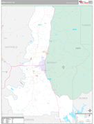 Murray County, GA Digital Map Premium Style