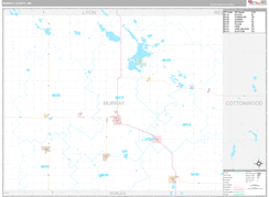 Murray County, MN Digital Map Premium Style