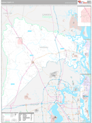 Nassau County, FL Digital Map Premium Style