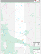 Navajo County, AZ Digital Map Premium Style