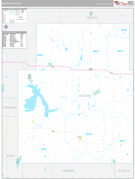 Nelson County, ND Digital Map Premium Style