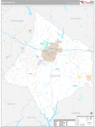 Newton County, GA Digital Map Premium Style