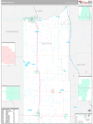 Newton County, IN Digital Map Premium Style