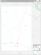 Niobrara County, WY Digital Map Premium Style
