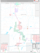 Okmulgee County, OK Digital Map Premium Style