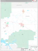 Orange County, IN Digital Map Premium Style