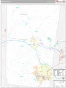 Orange County, NC Digital Map Premium Style