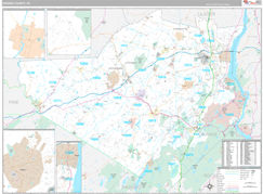 Orange County, NY Digital Map Premium Style