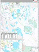 Osceola County, FL Digital Map Premium Style