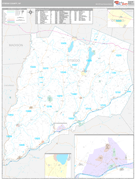 Otsego County, NY Digital Map Premium Style