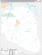 Overton County, TN Digital Map Premium Style