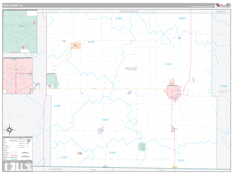 Page County, IA Digital Map Premium Style