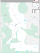 Park County, MT Digital Map Premium Style