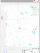 Parke County, IN Digital Map Premium Style