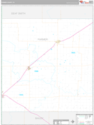 Parmer County, TX Digital Map Premium Style