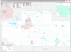 Payne County, OK Digital Map Premium Style