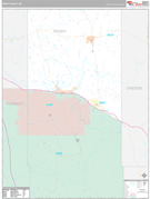 Perry County, MS Digital Map Premium Style