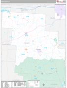 Perry County, OH Digital Map Premium Style